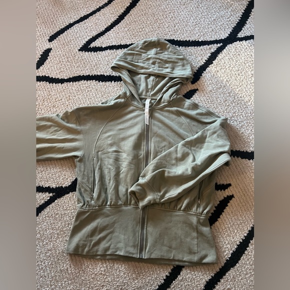 Lululemon hugged waist zip hoodie - Picture 6 of 14